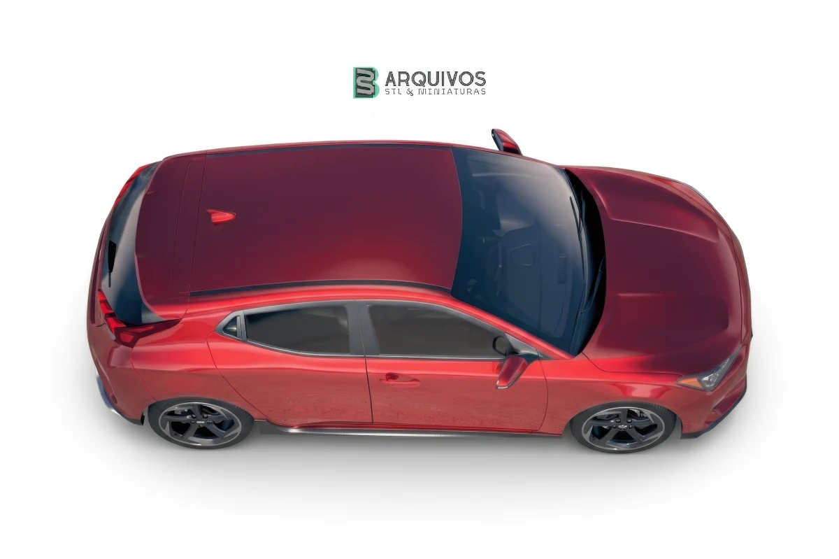 Modelo 3D STL - Hyundai Veloster 2019 — foto 5